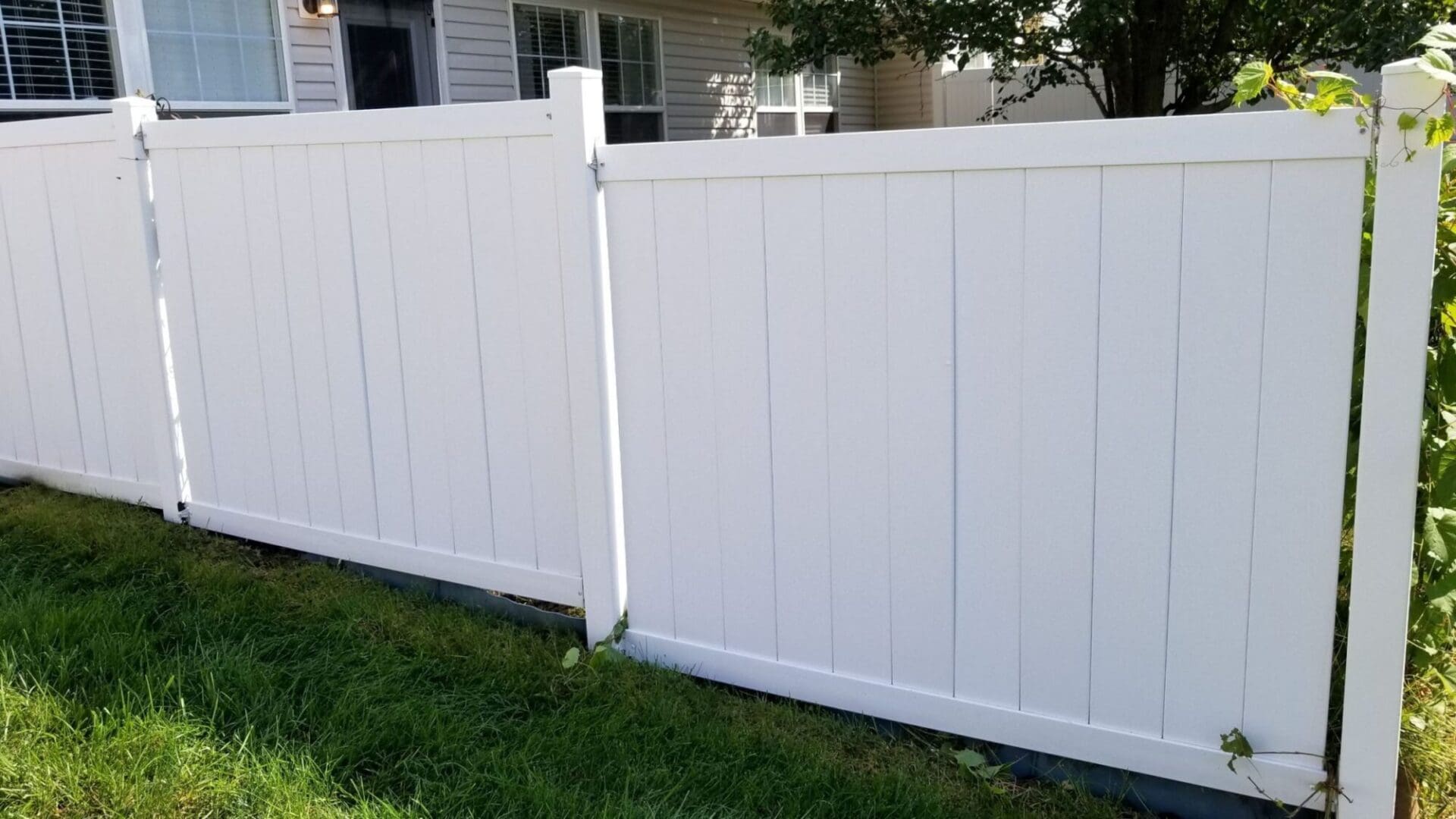 PVC Fence After
